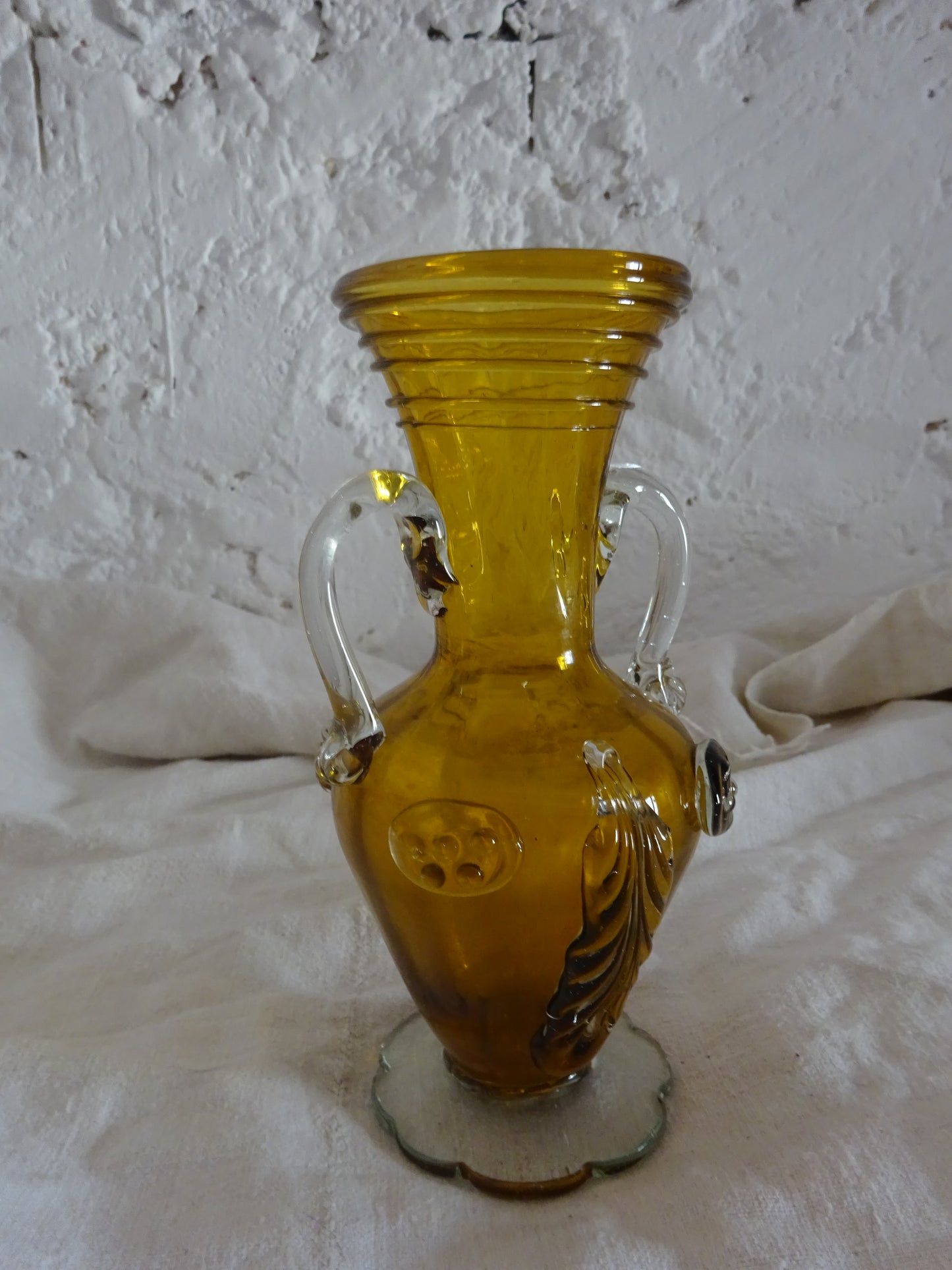 JARRA DE CRISTAL SOPLADO / BLOWN GLASS JUG / GERRA VIDRE BUFAT _ 1