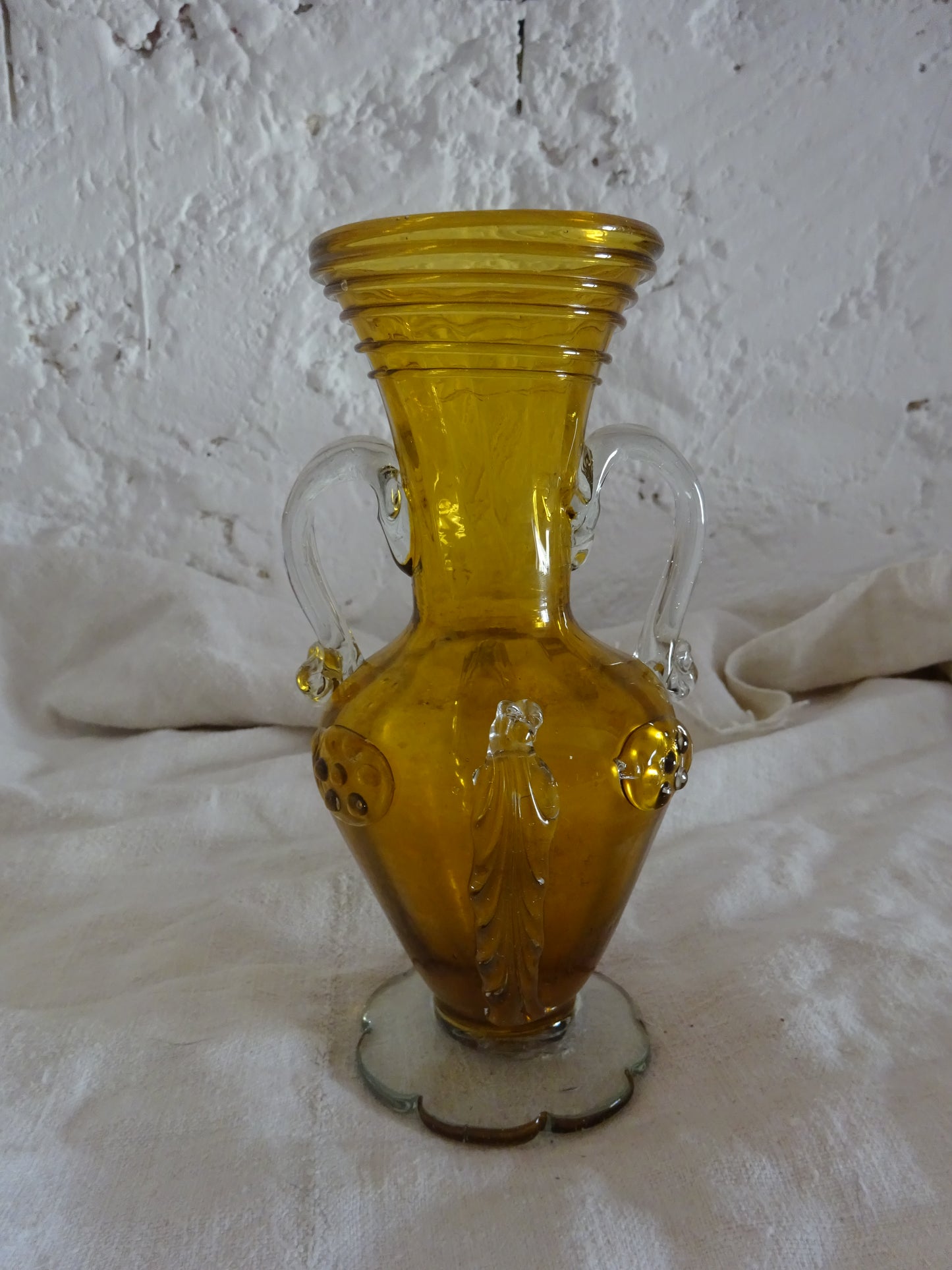 JARRA DE CRISTAL SOPLADO / BLOWN GLASS JUG / GERRA VIDRE BUFAT _ 1