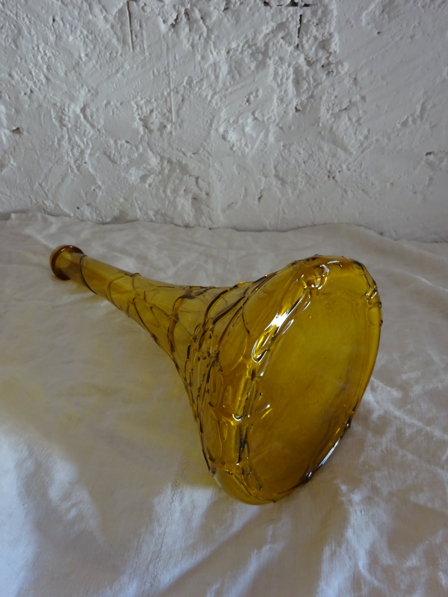 JARRON CRISTAL SOPLADO / BLOWN CRYSTAL VASE / GERRO VIDRE BUFAT